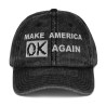 "Make America OK Again" cap, black